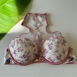 Victoria's Secret Floral Lace Bra